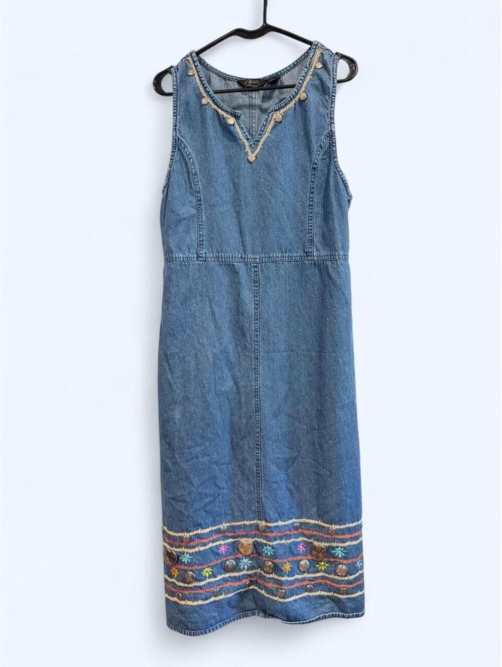 American Vintage Women's Blue and Navy Dress
